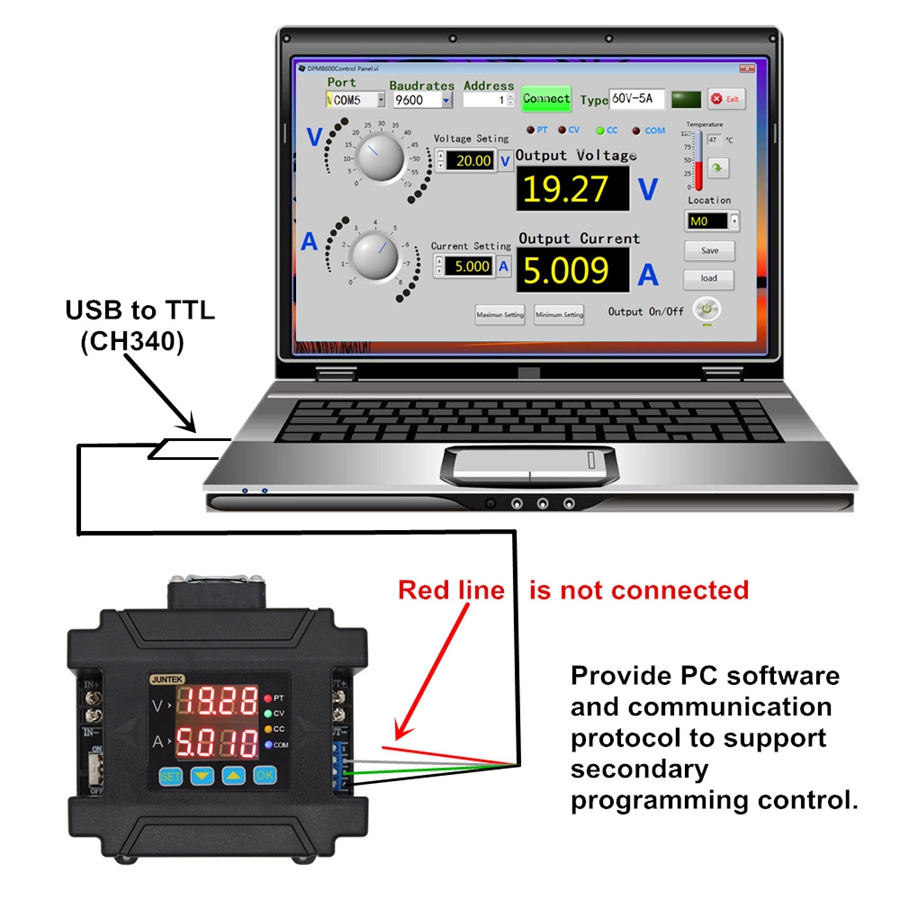 DPM8650 485RF DPM8650 60V 50A  - Charge Controller Solar review and price