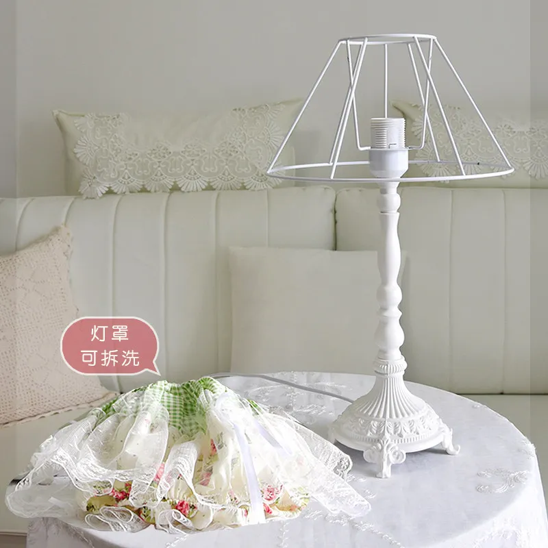 French pastoral table lamp bed - Solar Lamp review and price