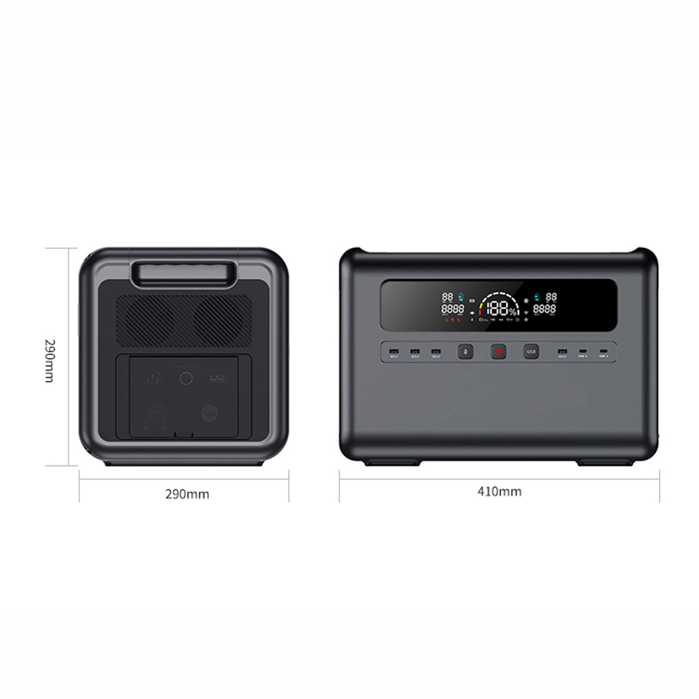 2400W Solar Power Generator, L - Solar Generator review and price