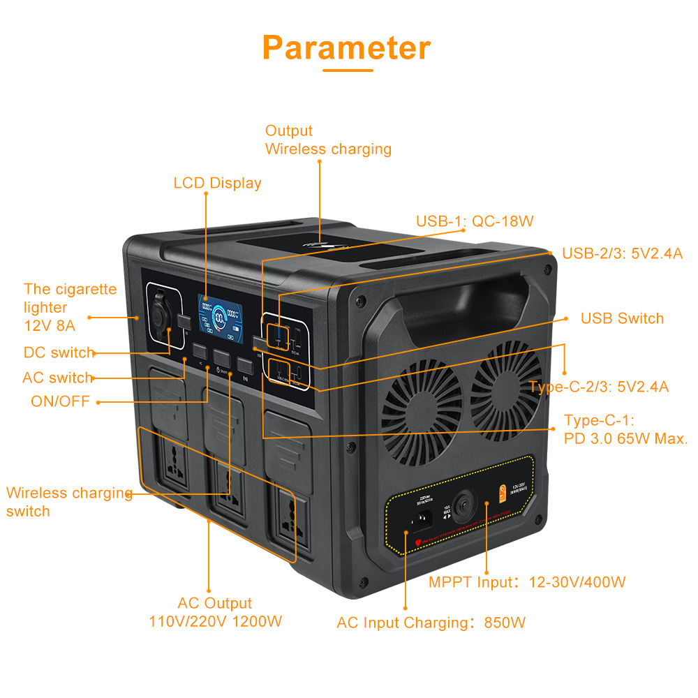 1200W Portable Solar Generator - Solar Generator review and price
