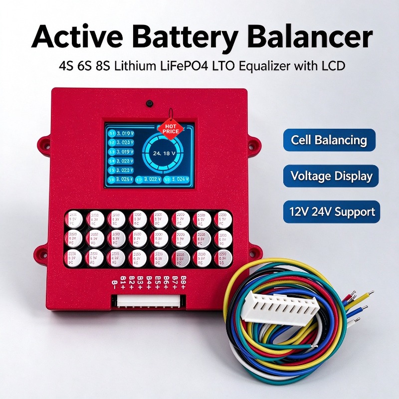 Active Balancer 4S 6S 8S Lithi - Lithium Battery 12V review and price