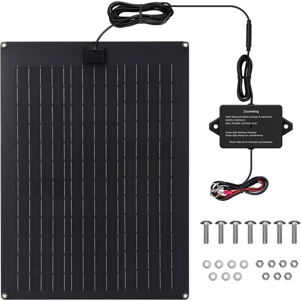 Solar Battery Charger Maintain - Solar Panel review and price