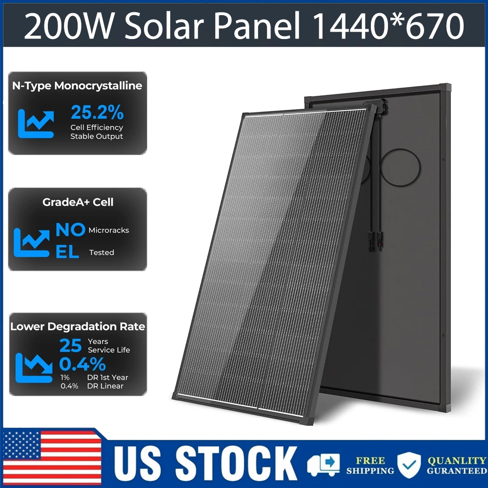 AeternaSol 400W 200W Solar Pan - Solar Panel 200W review and price