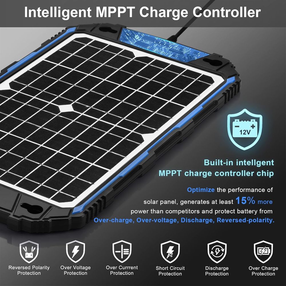 Waterproof 12W 12V Solar Batte - Charge Controller Solar review and price