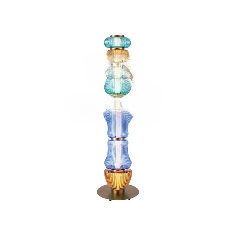 Modern Simple Gourd Glass Tabl - Solar Lamp review and price